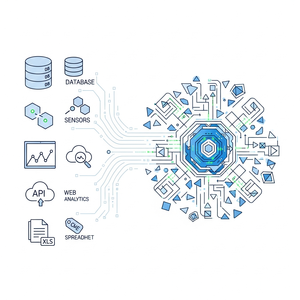 Ilustracija za članak: Data engineering - transformacija podataka u poslovnu vrijednost - usluge | AIS Tech Blog