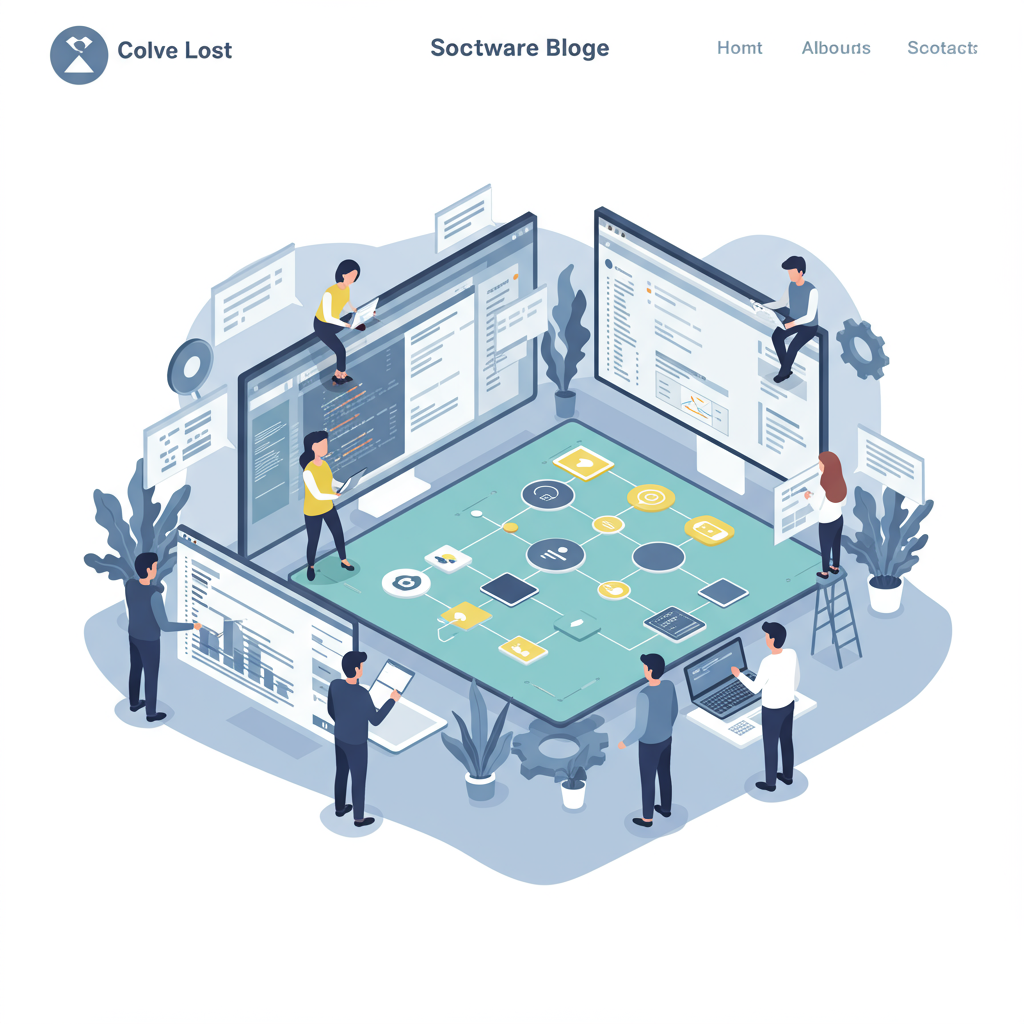 Ilustracija za članak: Kako pripremiti projekt za razvoj softvera - vodici | AIS Tech Blog